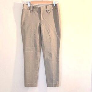 Banana Republic Women’s Martin fit Pants Khaki Tan size 4 Cotton Stretch